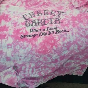 Cherry Garcia Pink Tie-Dye Men's Short Sleeve Tee